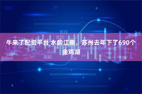 牛来了配资平台 水韵江南，苏州去年下了690个金鸡湖